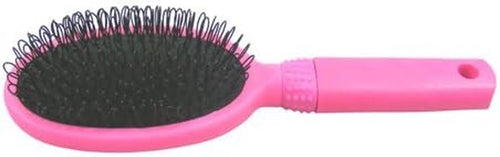 Hair Extensions Loop Brush for Micro Rings Clip-In Bonded Hair Extensions in Hot Pink