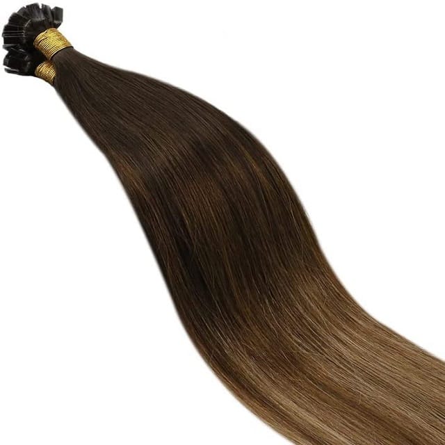 Flat Tip Hair Extensions – 100% Remy Human Hair | Seamless, Natural Look | Long-Lasting Pre-Bonded Extensions for Volume & Length-2