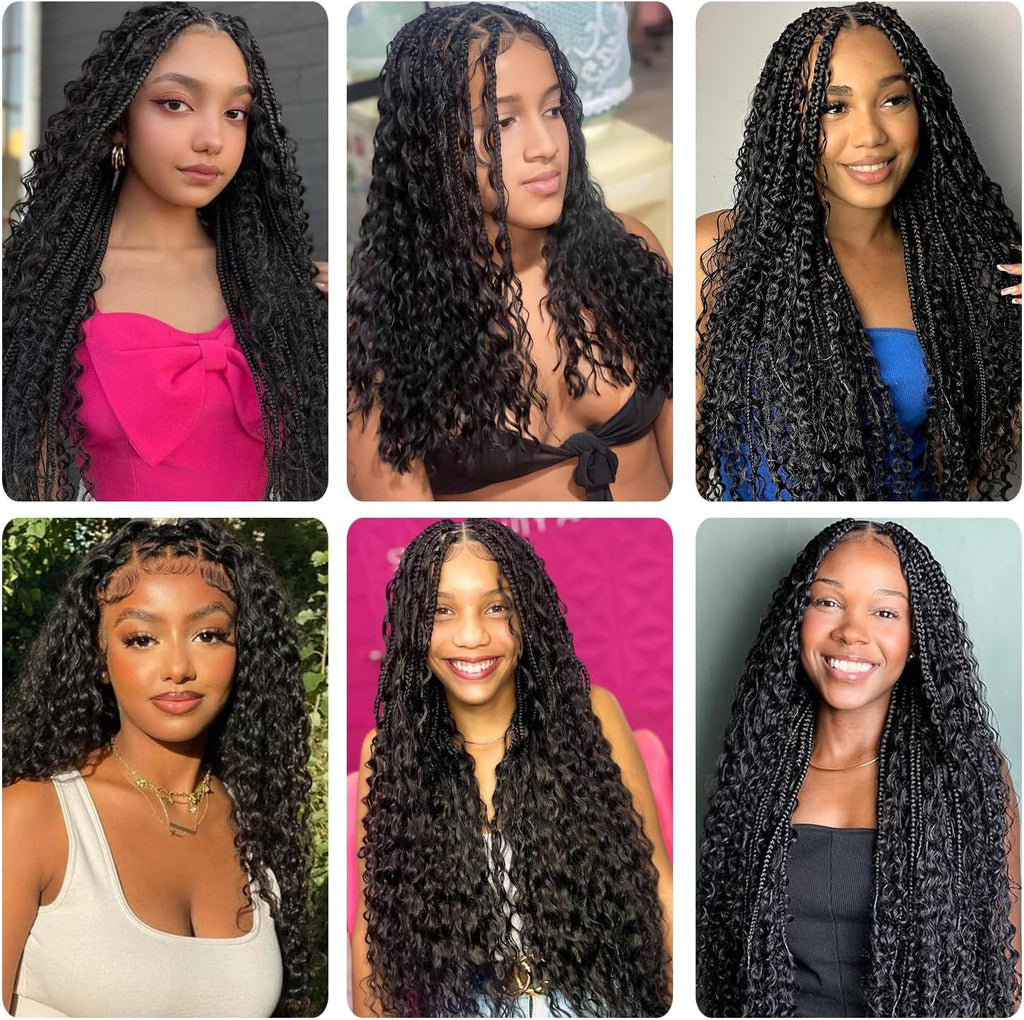 Water Wave Bulk Human Hair for Boho Braids Deep Wave Human Braiding Hair for Micro Braid 100% No Weft Brazilian Virgin Curly Human Hair Extensions for Boho Braids