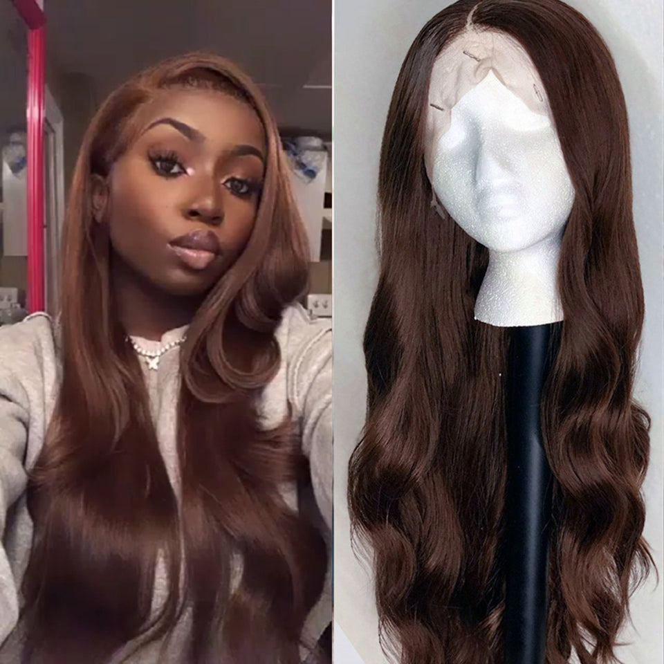 Elegant Long Curly Hair Wig-6