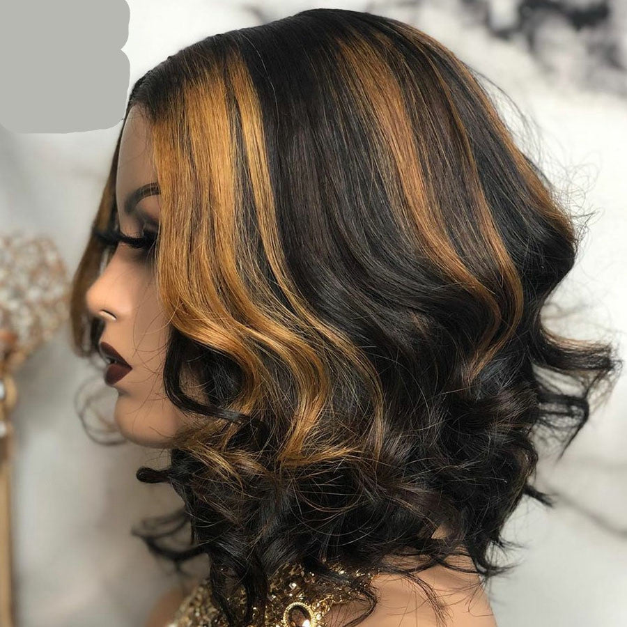 Short Curly Hair Wig-1