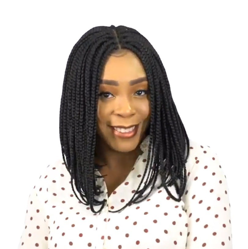 Short Hair Ladies Wig-0
