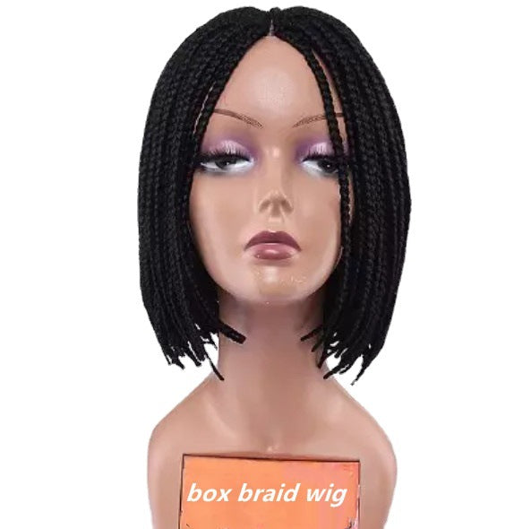 Short Hair Ladies Wig-2