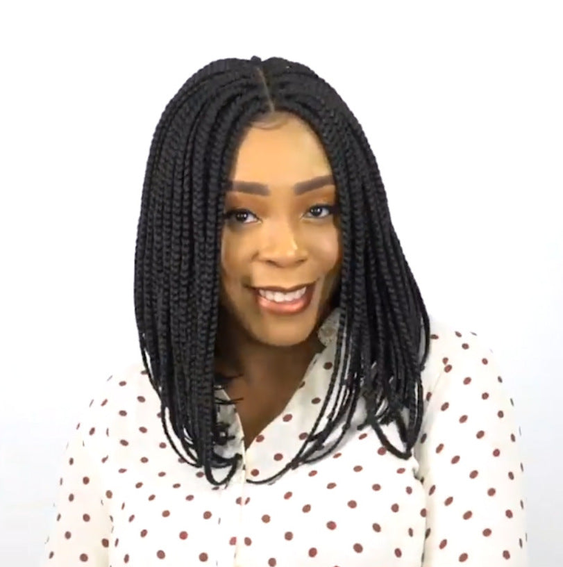 Short Hair Ladies Wig-3